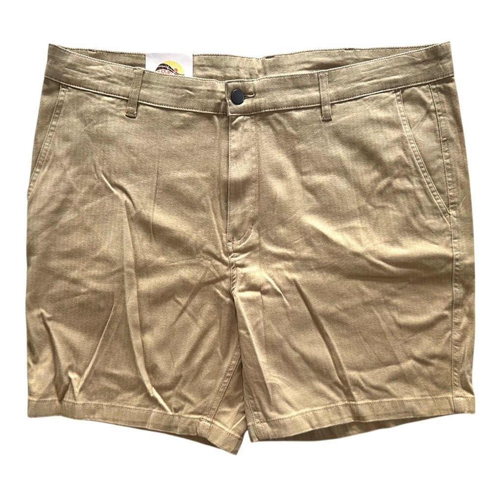C&C California Men's Cotton Chino Shorts w/ Pockets Size 40 Khaki